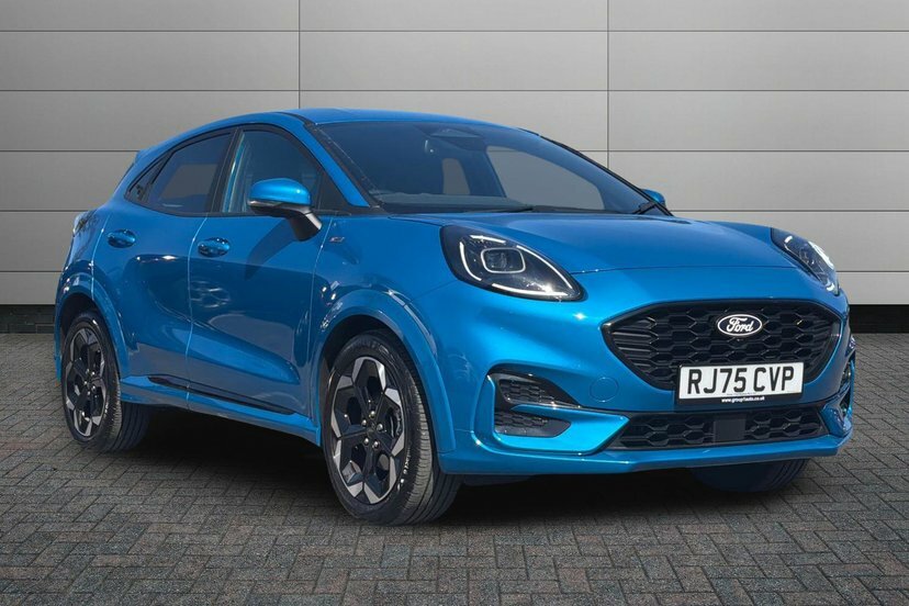 Ford Puma 1.0T Ecoboost Mhev St-line X Suv Hybrid RJ75CVP Blue