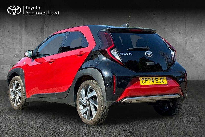 Toyota Aygo X 1.0 Vvt-i Exclusive Hatchback 7 CP74EJC Red #4