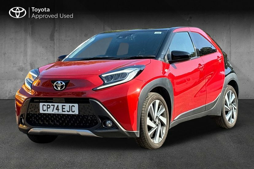 Toyota Aygo X 1.0 Vvt-i Exclusive Hatchback 7 CP74EJC Red #3