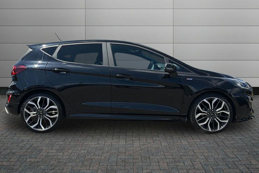 Ford Fiesta 1.0T Ecoboost Mhev St-line X Hatchback YH23XSJ Black #4