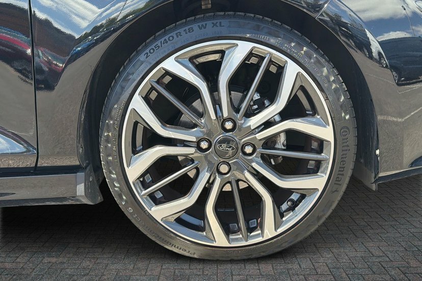 Ford Fiesta 1.0T Ecoboost Mhev St-line X Hatchback YH23XSJ Black #5