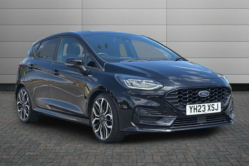 Ford Fiesta 1.0T Ecoboost Mhev St-line X Hatchback YH23XSJ Black