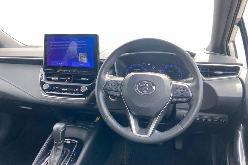 Toyota Corolla 1.8 Vvt-h Icon Hatchback Hybrid Cvt 14 FG24LVD Silver #6