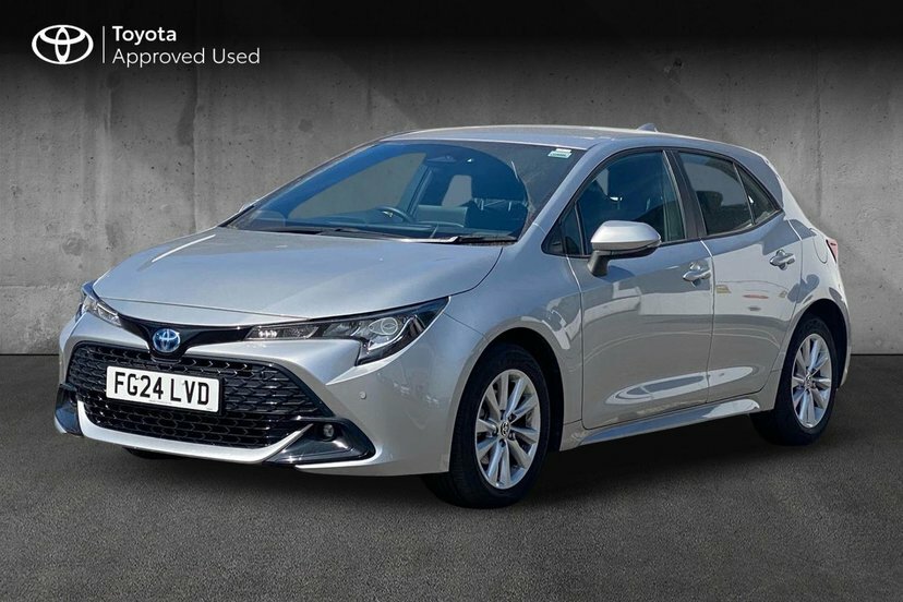Toyota Corolla 1.8 Vvt-h Icon Hatchback Hybrid Cvt 14 FG24LVD Silver #3