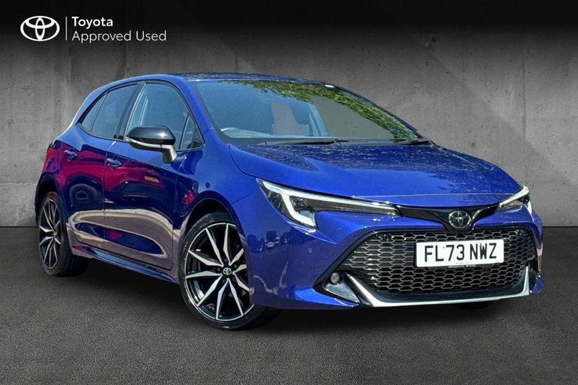 Toyota Corolla 1.8 Vvt-h Gr Sport Hatchback Hybrid Cvt FL73NWZ Blue