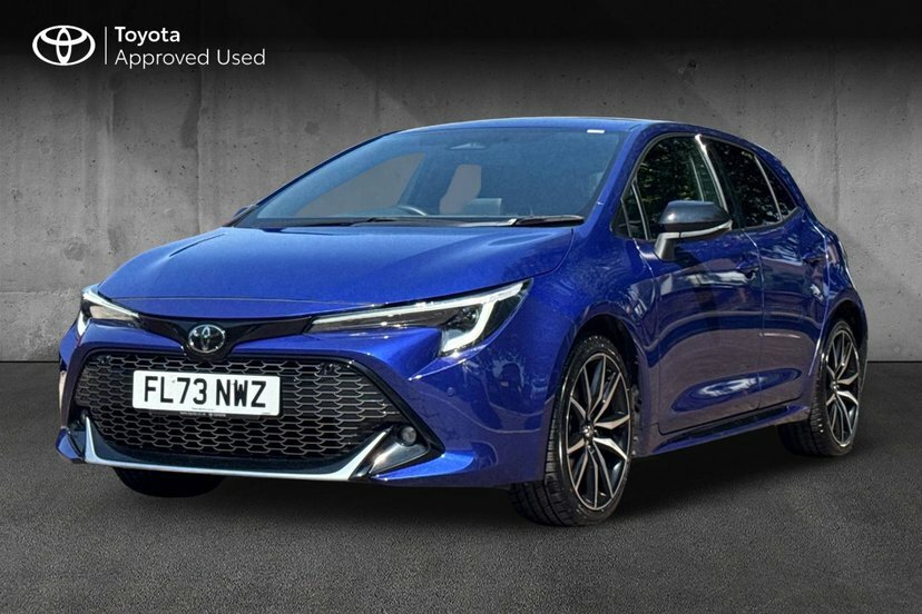 Toyota Corolla 1.8 Vvt-h Gr Sport Hatchback Hybrid Cvt FL73NWZ Blue #3