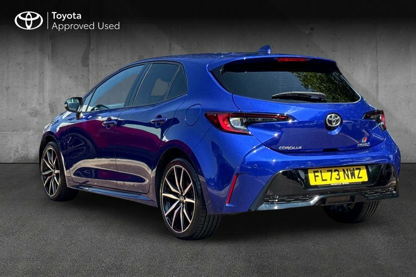 Toyota Corolla 1.8 Vvt-h Gr Sport Hatchback Hybrid Cvt FL73NWZ Blue #4