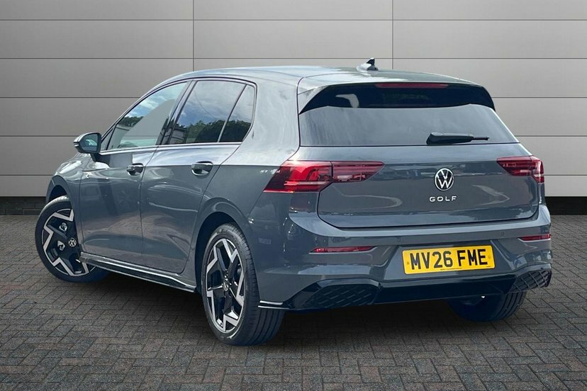 Volkswagen Golf 2.0 Tdi R-line Hatchback Dsg 150 Ps Grey #3