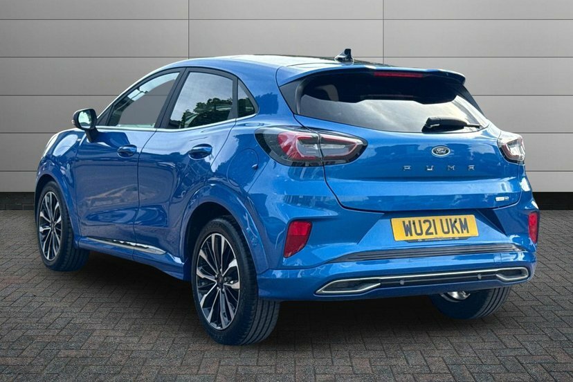 Ford Puma 1.0T Ecoboost Mhev St-line Vignale Suv WU21UKM Blue #3