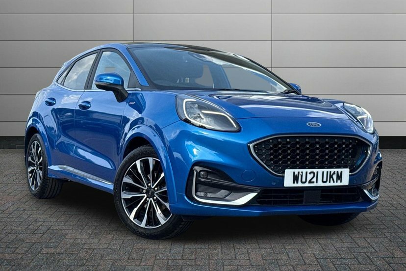 Ford Puma 1.0T Ecoboost Mhev St-line Vignale Suv WU21UKM Blue