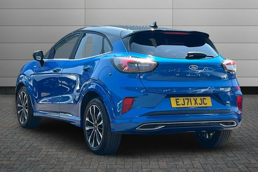 Ford Puma 1.0T Ecoboost Mhev St-line Vignale Suv EJ71XJC Blue #3