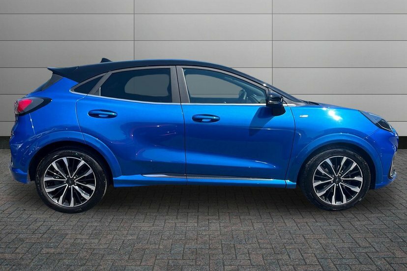Ford Puma 1.0T Ecoboost Mhev St-line Vignale Suv EJ71XJC Blue #4