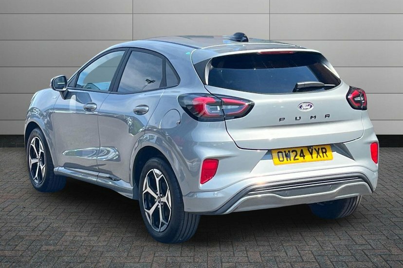 Ford Puma 1.0T Ecoboost Mhev St-line Suv Hybrid M OW24YXR Silver #3