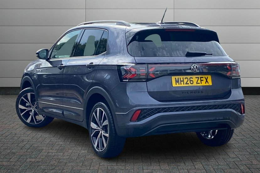 Volkswagen T-Cross 1.0 Tsi Black Edition Suv Dsg 115 Ps Grey #3