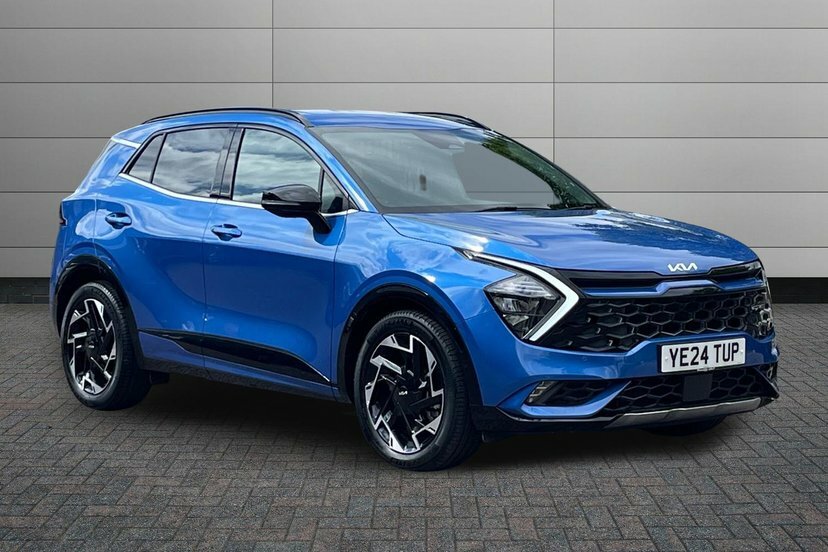 Kia Sportage 1.6 T-gdi Mhev Gt-line Suv Hybrid Dct Blue