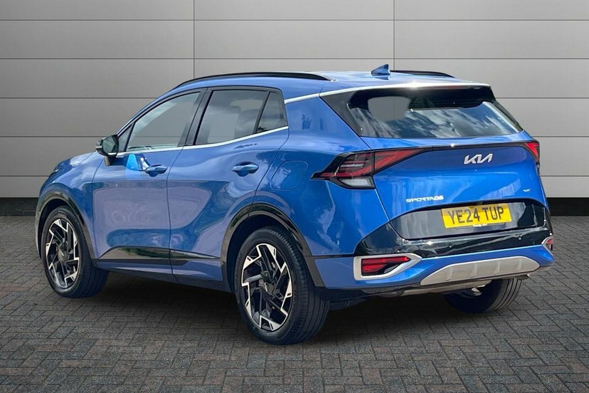 Kia Sportage 1.6 T-gdi Mhev Gt-line Suv Hybrid Dct Blue #3