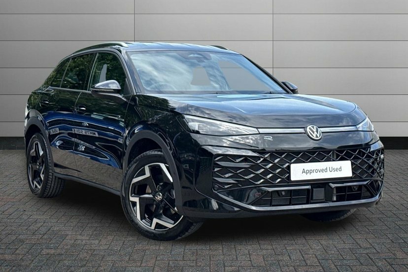 Volkswagen T-Roc 1.5 Etsi Mhev R-line Suv Hybrid Dsg 15 MD26GXJ Black