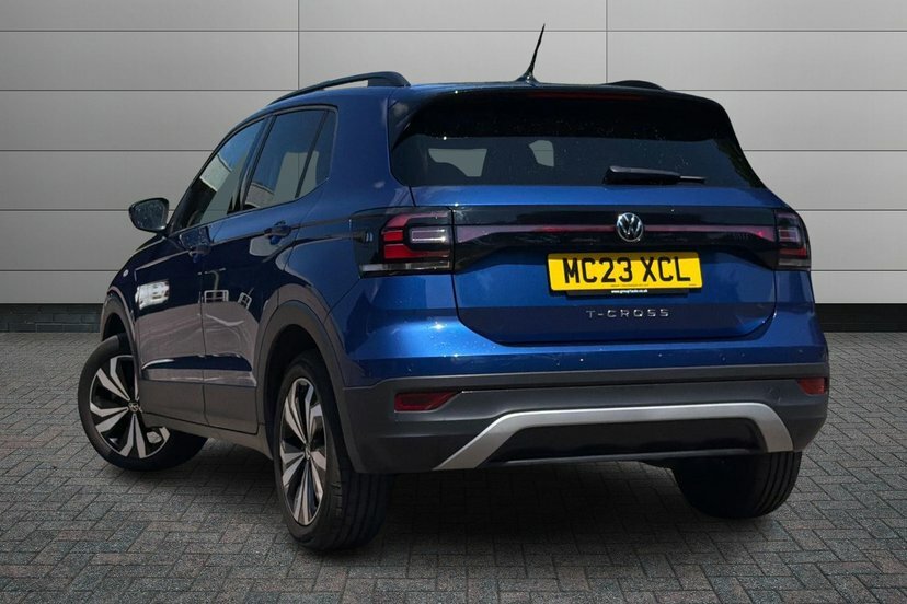 Volkswagen T-Cross 1.0 Tsi Black Edition Suv 95 Ps MC23XCL Blue #3