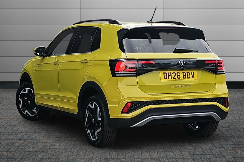 Volkswagen T-Cross 1.0 Tsi R-line Suv Dsg 115 Ps Yellow #3