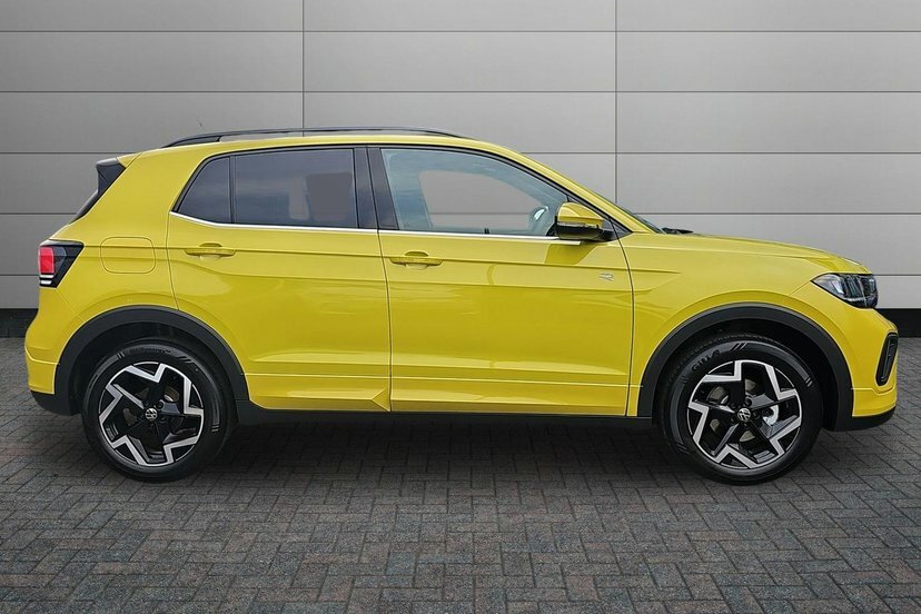 Volkswagen T-Cross 1.0 Tsi R-line Suv Dsg 115 Ps Yellow #4