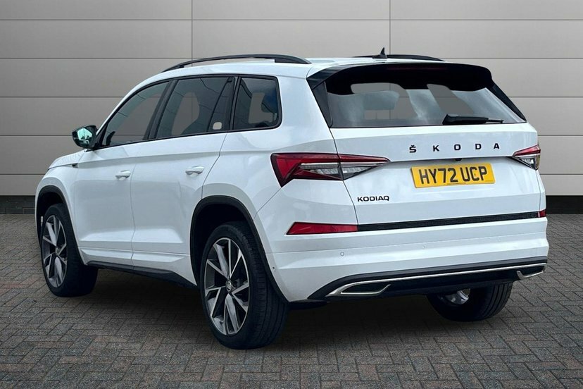Skoda Kodiaq 1.5 Tsi Act Sportline Suv Dsg 7 Seat HY72UCP White #3