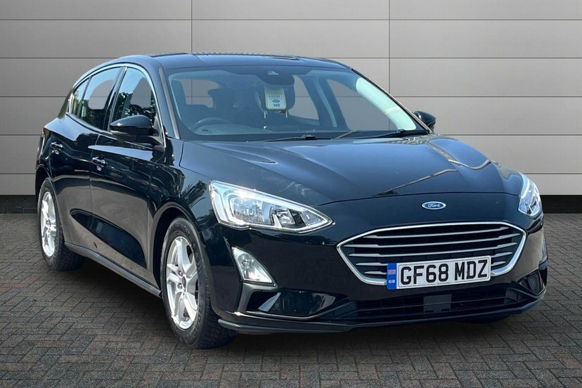 Ford Focus 1.0T Ecoboost Zetec Hatchback 1 GF68MDZ Black