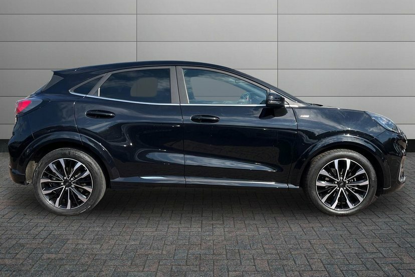 Ford Puma 1.0T Ecoboost Mhev St-line Vignale Suv RF23OYV Black #4