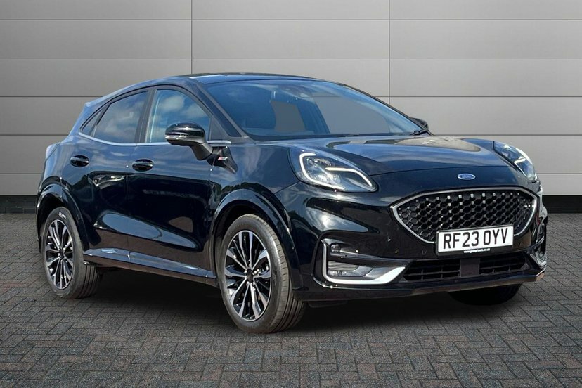 Ford Puma 1.0T Ecoboost Mhev St-line Vignale Suv RF23OYV Black