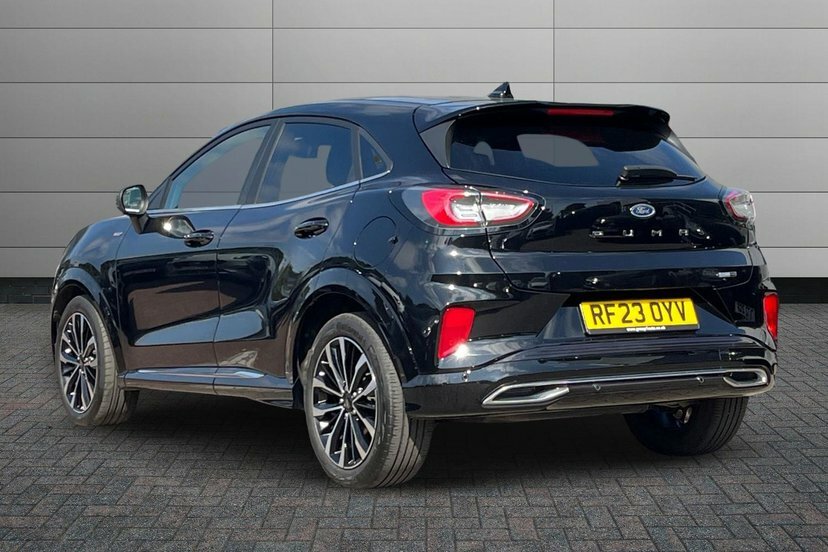 Ford Puma 1.0T Ecoboost Mhev St-line Vignale Suv RF23OYV Black #3