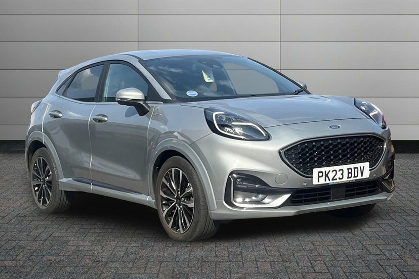 Ford Puma 1.0T Ecoboost Mhev St-line Vignale Suv PK23BDV Silver