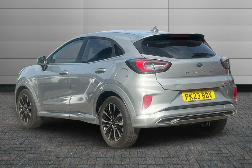 Ford Puma 1.0T Ecoboost Mhev St-line Vignale Suv PK23BDV Silver #3