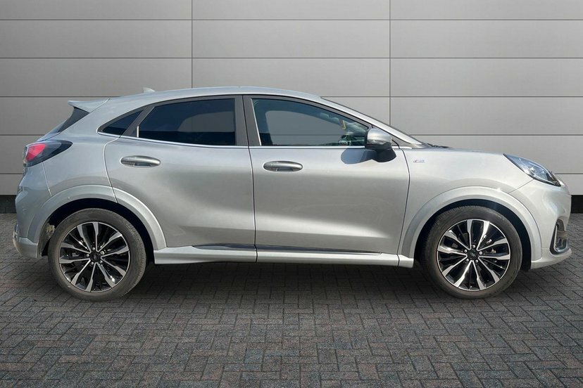 Ford Puma 1.0T Ecoboost Mhev St-line Vignale Suv PK23BDV Silver #4
