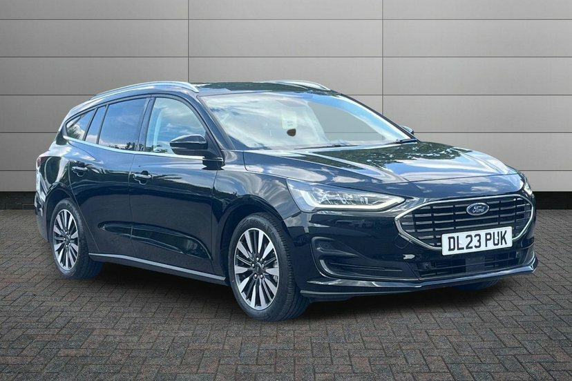 Ford Focus 1.0T Ecoboost Mhev Titanium X Estate Hy DL23PUK Black