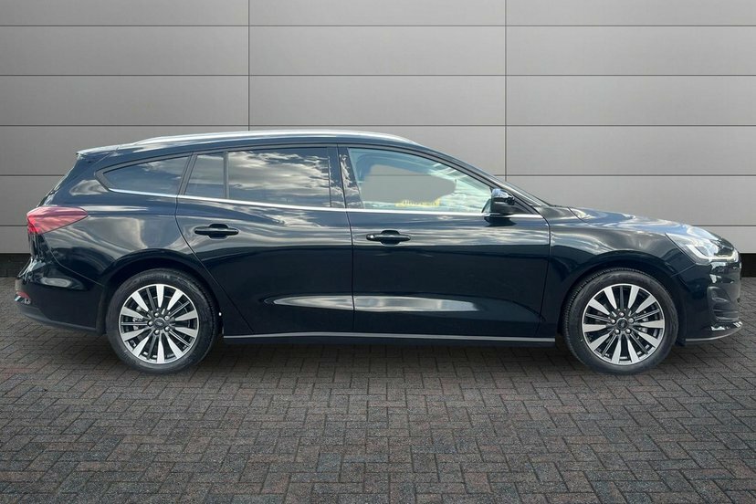 Ford Focus 1.0T Ecoboost Mhev Titanium X Estate Hy DL23PUK Black #4