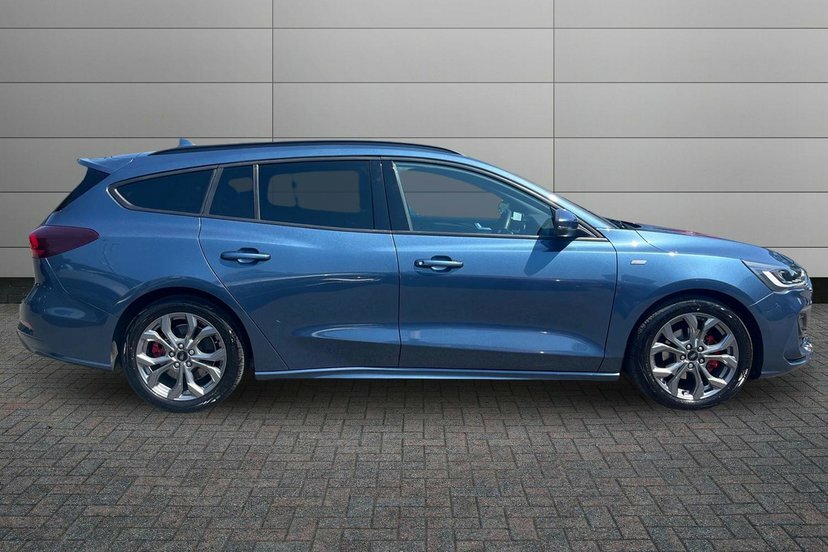 Ford Focus 1.0T Ecoboost Mhev St-line Estate Hybri RE25VDZ Blue #4