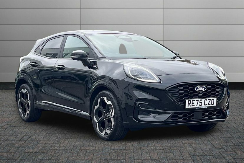 Ford Puma 1.0T Ecoboost Mhev St-line X Suv Hybrid RE75CZO Black
