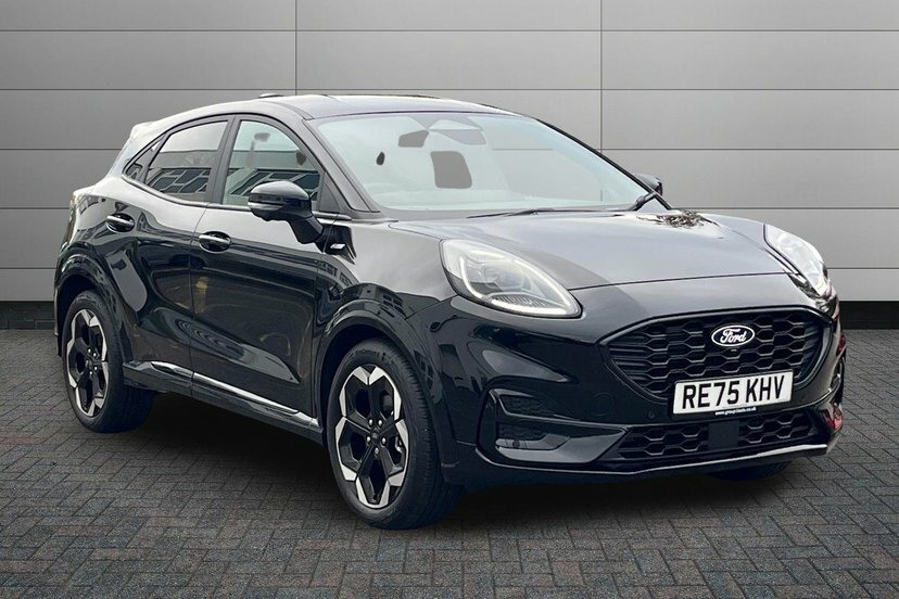 Ford Puma 1.0T Ecoboost Mhev St-line X Suv Hybrid RE75KHV Black