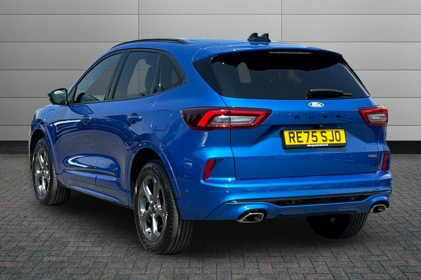 Ford Kuga 2.5 Duratec 14.4Kwh St-line Suv Plug-in RE75SJO Blue #3
