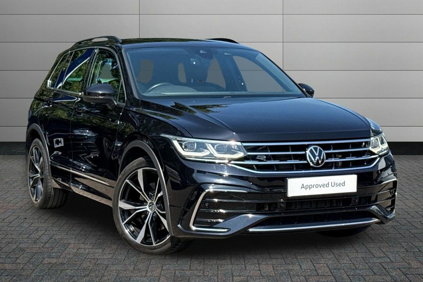Volkswagen Tiguan 2.0 Tdi R-line Suv Dsg 4Motion 200 Ps KW21UYV Black