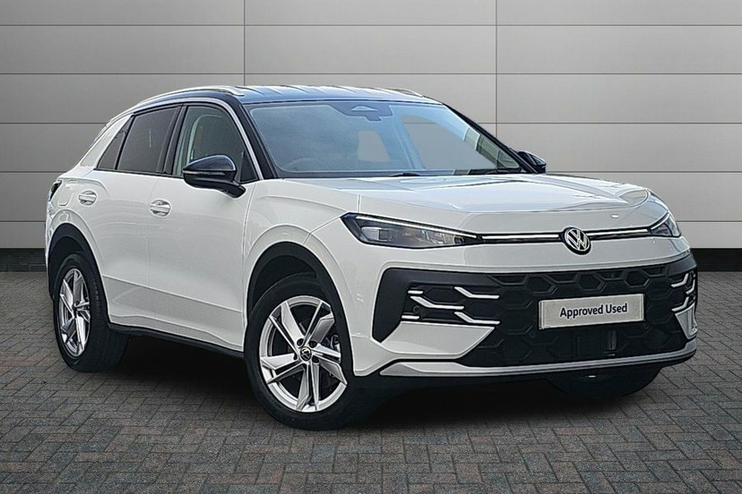 Volkswagen T-Roc 1.5 Etsi Mhev Style Suv Hybrid Dsg 116 White