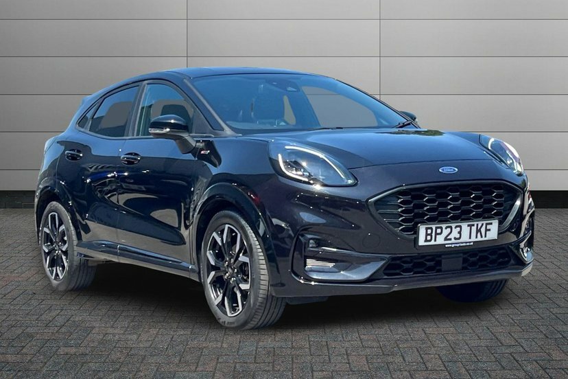 Ford Puma 1.0T Ecoboost Mhev St-line X Suv Hybrid BP23TKF Black