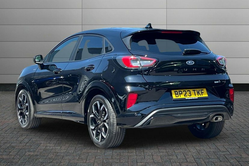 Ford Puma 1.0T Ecoboost Mhev St-line X Suv Hybrid BP23TKF Black #3