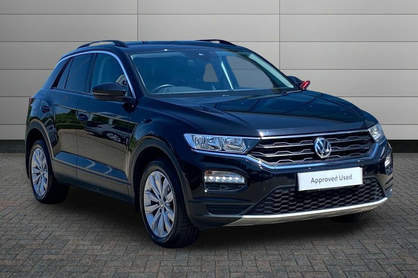 Volkswagen T-Roc 1.5 Tsi Gpf Evo Se Suv Dsg 150 Ps DE19ZYX Black