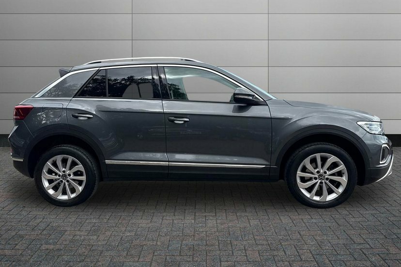 Volkswagen T-Roc 1.5 Tsi Style Suv Dsg 150 Ps MT72ULW Grey #4
