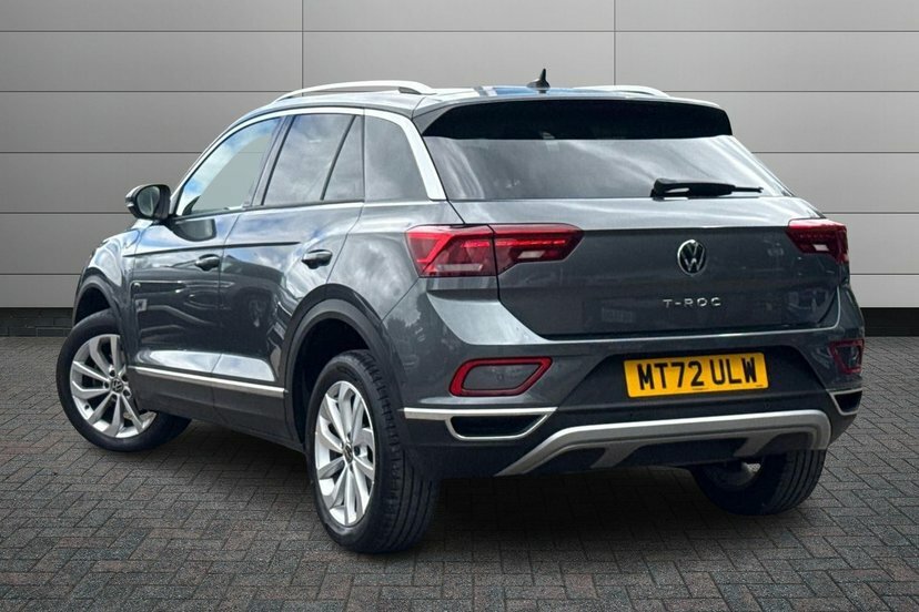 Volkswagen T-Roc 1.5 Tsi Style Suv Dsg 150 Ps MT72ULW Grey #3