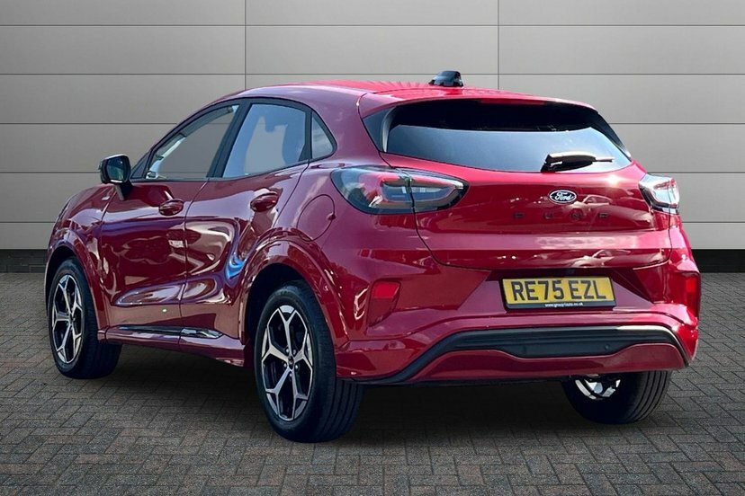 Ford Puma 1.0T Ecoboost Mhev St-line Suv Hybrid M RE75EZL Red #3