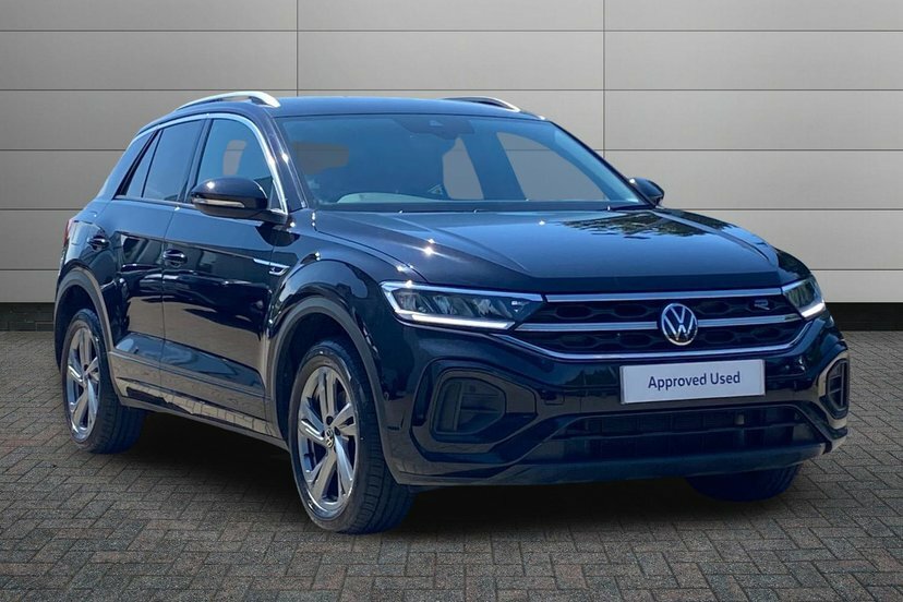 Volkswagen T-Roc 2.0 Tsi R-line Suv Dsg 4Motion 190 Ps WR72ACX Black