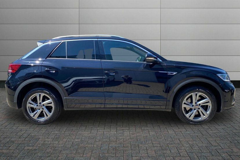 Volkswagen T-Roc 2.0 Tsi R-line Suv Dsg 4Motion 190 Ps WR72ACX Black #4