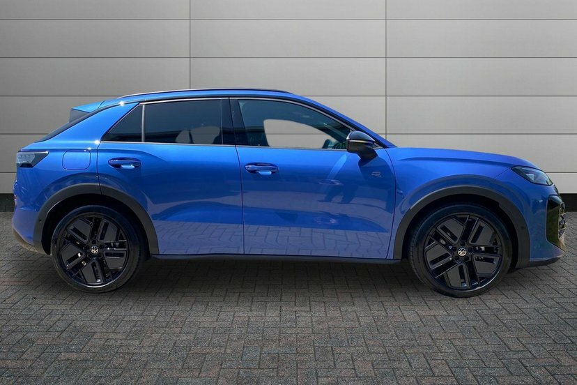 Volkswagen T-Roc 1.5 Etsi Mhev R-line Suv Hybrid Dsg 15 WH26DOA Blue #6