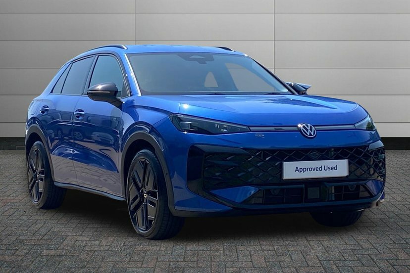 Volkswagen T-Roc 1.5 Etsi Mhev R-line Suv Hybrid Dsg 15 WH26DOA Blue
